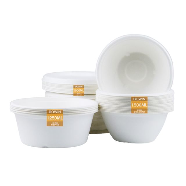 Disposable Sugarcane Pulp Food Packaging Wholesale