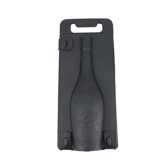 Custom Black Champagne Pulp Flip-top Packaging